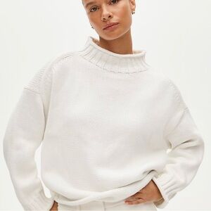 2025 Rollneck™ sweater in Ivory